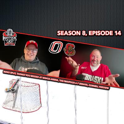 S8 E14: Mavs Split, Things You Missed at Midco Arena, The MavPuck 6-7 Debate, Cornell Preview