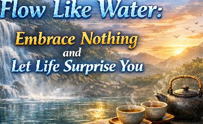 Flow Like Water: Embrace Nothing and Let Life Surprise You Flow Like Water: Embrace Nothing and Let Life Surprise You