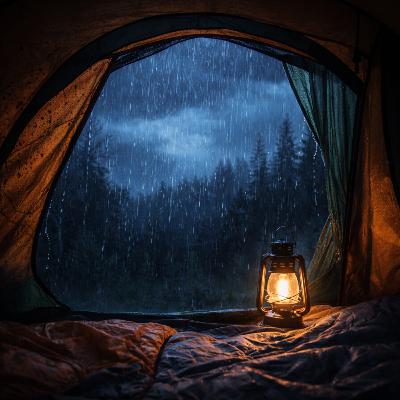 Rain on Tent – Cozy Camping Sleep Sounds (2 Hours)