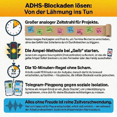 #89 ADHS - Die Ampelmethode mit dem 10-Minuten-Trick