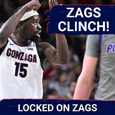 Graham Ike, Gonzaga ROUT Portland and SECURE WCC title with STUNNING Senior Night display