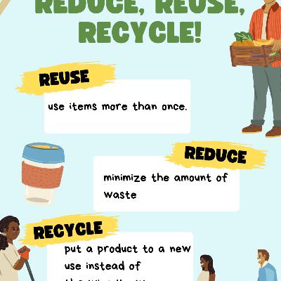 🔄♻️ REDUCE, REUSE, RECYCLE ♻️🔄