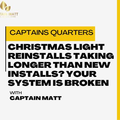 Christmas Light Reinstalls Taking Longer Than New Installs? Your System Is Broken | 21