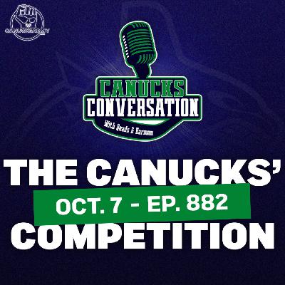 Oct 7: Canucks' playoff competition and new look lines ft. Jeff Paterson (ep. 882)