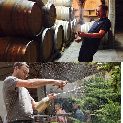 Champagne: Francois Huré (Champagne Huré Frères) & Aurélien Gerbais (Champagne Pierre Gerbais)