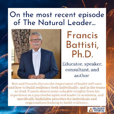 Leader Resilience and Self-Care - Dr. Francis Battisti