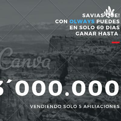 OLWAYS aprende a ganar dinero en nuestras plataformas