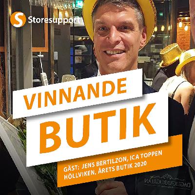 Vinnande Butik med Jens Bertilzon, handlare, ICA Toppen Höllviken Vinnande Butik med Jens Bertilzon, handlare, ICA Toppen Höllviken