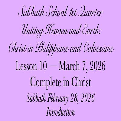 Complete in Christ — Introduction