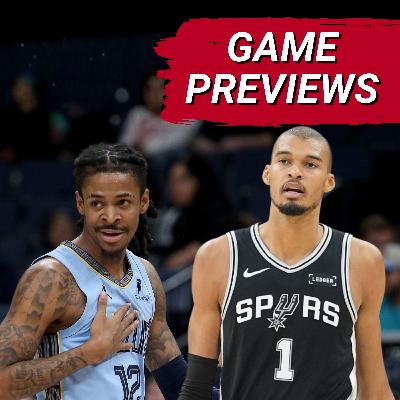 Houston Rockets Game PREVIEWS: Grizzlies & Spurs | Amen Thompson Vs Ja Morant, Sengun Vs Wembanyama