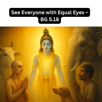 See Everyone with Equal Eyes | Bhagavad Gita Chapter 5 Shlok 18 Explained Hindi | Sanatan Strings See Everyone with Equal Eyes | Bhagavad Gita Chapter 5 Shlok 18 Explained Hindi | Sanatan Strings