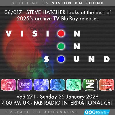 VISION ON SOUND EPISODE 271 - TX JANUARY 25 2026 VISION ON SOUND EPISODE 271 - TX JANUARY 25 2026