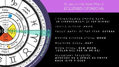 Our Opinions Are Getting Eclipsed: Wheel of the Year, Week 1