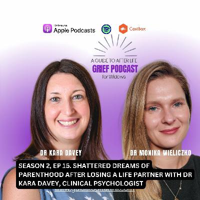 Season 2, Ep 15. Shattered Dreams of Parenthood After Losing a Life Partner with Dr Kara Davey, Clinical Psychologist