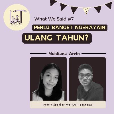 Perlu Banget Ngerayain Ulang Tahun?