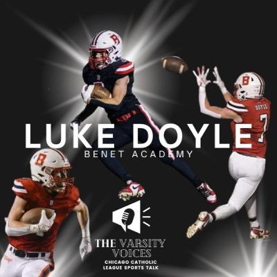 CCL Football Player Spotlight: Luke Doyle WR from Benet Academy