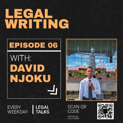 LEGAL WRITING, DIVISIONS AND TYPES OF LEGAL WRITING (NIGERIAN LEGAL METHOD) LEGAL WRITING, DIVISIONS AND TYPES OF LEGAL WRITING (NIGERIAN LEGAL METHOD)