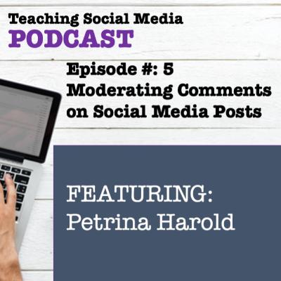 Moderating Comments on Social Media Posts Moderating Comments on Social Media Posts