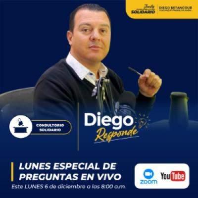 Consultorio Solidario | 6 de diciembre | Preguntas de todos los temas.