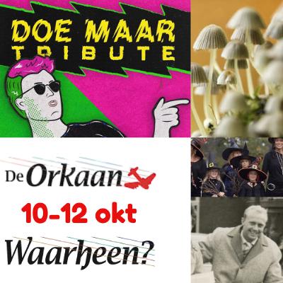 Waarheen - Zaanse uitgaanstips van De Orkaan (10-12 okt.) Waarheen - Zaanse uitgaanstips van De Orkaan (10-12 okt.)