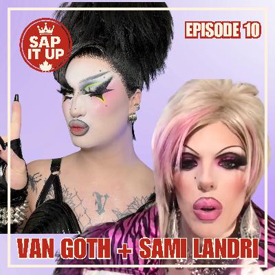 Van Goth and Sami Landri on Canada's Drag Race Top 4, Track Record, and Reddit