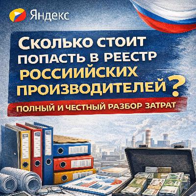 Сколько стоит попасть в реестр российских производителей? Полный и честный разбор затрат. Сколько стоит попасть в реестр российских производителей? Полный и честный разбор затрат.
