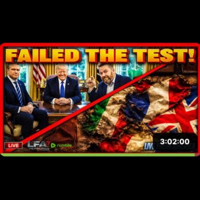 FAILED THE TEST! | LIVE FROM AMERICA 3.31.26 11AM