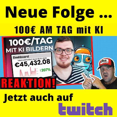 Mit KI-Bildern Geld verdienen: 100€ pro Tag mit FLUX & Midjourney | @MichaelKotzur‬ Reaktion
