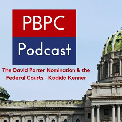 Episode 71 - The David Porter Nomination and the Federal Courts - Kadida Kenner