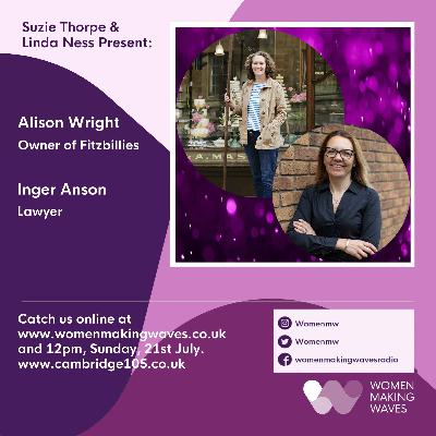 WMW Alison Wright and Inger Anson