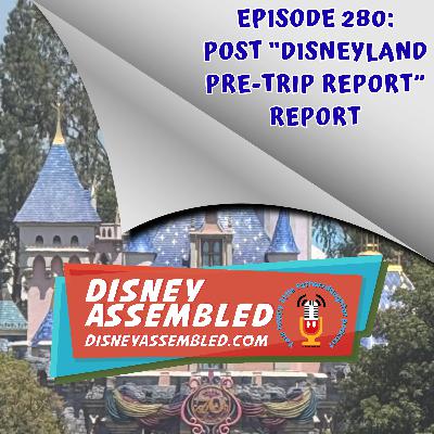 Post "Disneyland Pre-Trip Report" Report