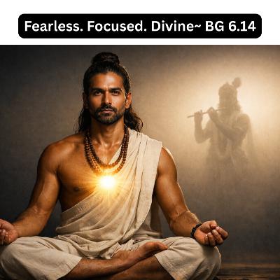 Fearless. Focused. Divine | Bhagavad Gita Chapter 6 Shlok 14 Explained Hindi
