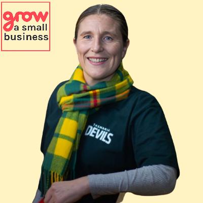 QFF: Kath McCann on Building Tasmania Football Club from Dining Table Startup to 30+ Staff & 215K Members – Scaling Fast, Winning Community Trust, and Sharing Key Business Lessons Every Small Business Owner Can Use to Succeed. (Episode 730 - Kath McCann