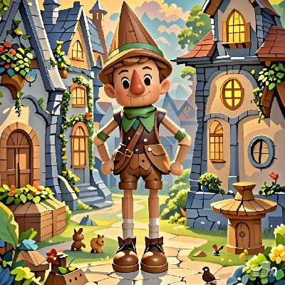 木偶奇遇记32(完)-爱心与努力:匹诺曹变成勤劳勇敢的男孩 木偶奇遇记32(完)-爱心与努力:匹诺曹变成勤劳勇敢的男孩