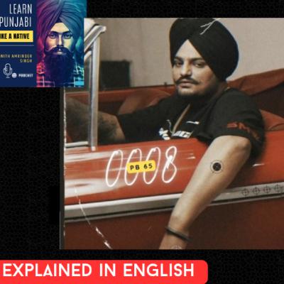 #179 : 0008 Sidhu Moose Ala song explained in English