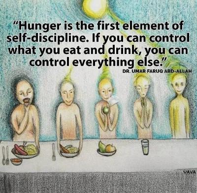 The First Element of Self-Discipline is Hunger