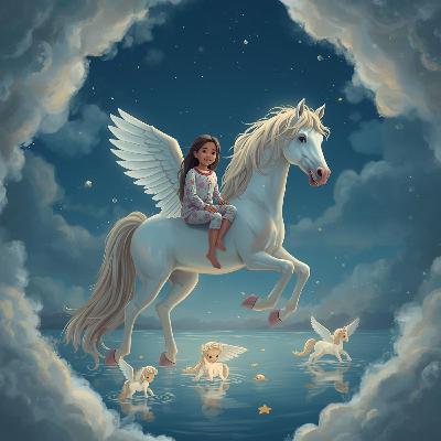 Emerald’s Sky Kingdom Adventure: A Magical Sleep Story with Baby Pegasi