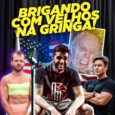 #71 Histórias de Viagens! BRIGANDO COM VELHOS na GRINGA! 🇺🇸 Igorfina, Alê e Gabriel Arones