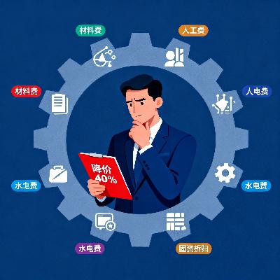 从价格与成本分析看，采购总监要求降价40%真能实现吗？