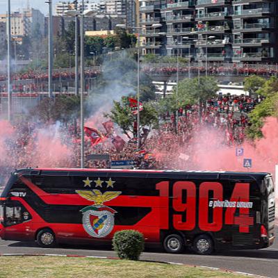 Campeões da Recepção ao Autocarro
