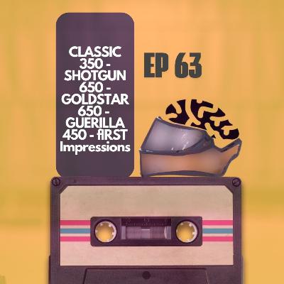 "First Ride – RE Shotgun, Guerrilla, Classic & BSA Goldstar" I Motopsychcle Podcast I Episode 63