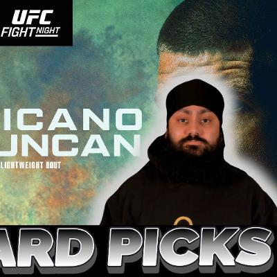 UFC Vegas 115 Full Card Picks & Predictions | Moicano vs Duncan | The MMA Lock-Cast #369