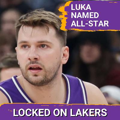 Luka Is an All-Star Starter, LeBron's Streak Broken... Plus, Lakers on "Two Timelines?"