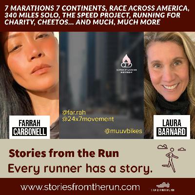 TSP - 340 Miles Solo - 7 Continents - Running for Charity - Farrah Carbonell & Laura Barnard