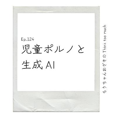 Ep.124 児童ポルノと生成AI