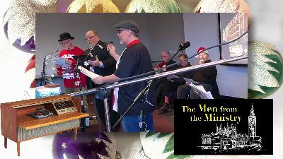 "The Men From the Ministry" lost 1964 Christmas radio comedy, recreated for a live studio audience