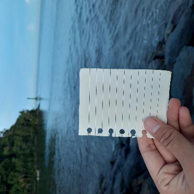 Tangis jatuh di Kertas Itu