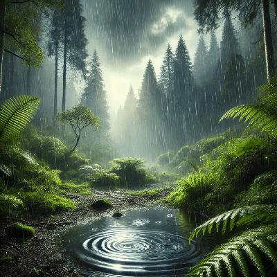 ️ Lluvia torrencial para calmar la mente