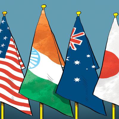 QUAD(🇮🇳-🇺🇸-🇯🇵-🇦🇺)