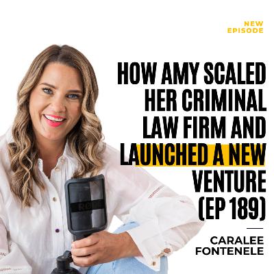 How Amy Soong Scaled Her Criminal Law Firm and Launched a New Venture (EP 189)